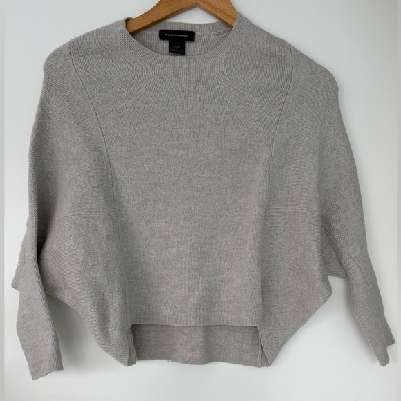 Club Monaco Grey Wool Sweater, XS - Picture 1 of 4